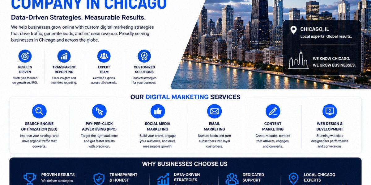 Digital Marketing Company in Chicago: Helping Businesses Grow in the Digital Age